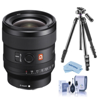 

Sony FE 24mm F/1.4 GM (G Master) E Mount Lens - Bundle With Vanguard Tripod