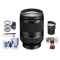 

Sony FE 24-240mm F3.5-6.3 OSS E-Mount Lens Bundle with 72mm UV Filter, Lens Case, Cleaning Kit, LensCap Leash, Mac Software Package