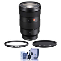

Sony FE 24-70mm f/2.8 GM (G Master) E-Mount Lens - Bundle With Hoya 82mm 10-Layer HMC UV Filter, Hoya 82mm HMC Circular Polarizer Filter, Cleaning Kit,