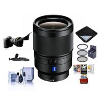

Sony Distagon T*FE 35mm F/1.4 ZA E-Mount Lens - Bundle with Filter Kit (UV/CPL/ND2), Lens Wrap, Flex Lens Shade, Cleaning Kit, Lens Cleaner, Mac Software Package