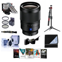 

Sony Distagon T* FE 35mm F/1.4 ZA FF E-Mount Lens - Bundle With LENSALIGN MkII Focus Calibration System, 72mm Filter Kit, Flex Lens Shade, Table Top Tripod, Cleaning Kit, Cleaner, Software
