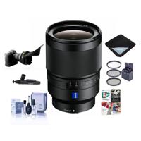 

Sony Distagon T*FE 35mm F/1.4 ZA E-Mount Lens - Bundle with Filter Kit (UV/CPL/ND2), Lens Wrap, Flex Lens Shade, Cleaning Kit, Lens Cleaner, Software Package