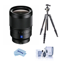 

Sony Distagon T* FE 35mm F/1.4 ZA Full Frame Sony E Lens, Bundle with Vanguard VEO 2 Aluminum Tripod