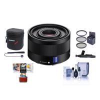 

Sony Sonnar T* FE 35mm F2.8 ZA E-Mount Lens Bundle with 49mm Filters Kit, Lens Case, Cleaning Kit, Lens Cleaner, Capleash II, Mac Software Package