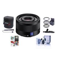 

Sony Sonnar T* FE 35mm F2.8 ZA E-Mount Lens Bundle with 49mm Filters Kit, Lens Case, Cleaning Kit, Lens Cleaner, Capleash II, PC Software Package