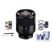 

Sony Planar T* FE 50mm F1.4 ZA Lens - Bundle With 72mm Filter Kit, Cleaning Kit, Lens Wrap (19x19), Lenscap Leash, Pc Software Package