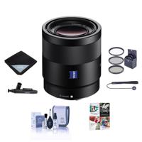 

Sony Sonnar T* FE 55mm F1.8 ZA E-Mount Lens Bundle with 49mm Filters &Pro Software