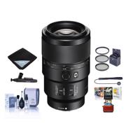 

Sony FE 90mm f/2.8 Macro G OSS Lens - Bundle with 62mm Filter Kit, Lens Wrap, Lens Cleaner, Cleaning Kit, Lens Cap Leash - Mac Software Package