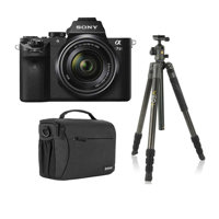 

Sony Alpha a7II Camera with FE 28-70mm f/3.5-5.6 OSS Lens, Bundle with Vanguard VEO 2 Aluminum Tripod