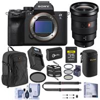 Sony Alpha a7S III Mirrorless Camera with 16-35mm f/2.8 Lens Bundle with Sony 160GB CFexpress Card, Backpack, Extra Battery, Charger, Neck Strap, Filter Kit and Accessories