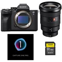 Sony Alpha a7S III Mirrorless Digital Camera with Sony FE 16-35mm f/2.8 GM Lens, Bundle with Capture One Pro 21 Photo Editing Software and Sony TOUGH 64GB UHS-II V90 SD Memory Card