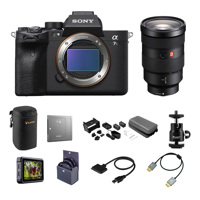 

Sony Alpha a7S III Mirrorless Camera with Sony 24-70mm f/2.8 GM Lens Bundle with Atomos Ninja V Recording Monitor, AtomX 1TB External SSD, Power Accessory Kit, Filter Pack and Accessories