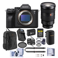 

Sony Alpha a7S III Mirrorless Camera with Sony 24-70mm f/2.8 GM Lens Bundle with Sony 160GB CFexpress Card, Backpack, Extra Battery, Charger, Neck Strap, Filter Kit and Accessories