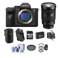 

Sony Alpha a7S III Mirrorless Camera with Sony 24-70mm f/2.8 GM Lens Bundle with 128GB SD UHS-II V90 SD Card, Filter Kit, Extra Battery, Compact Charger, Memory Wallet, Cleaning Kit