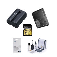

Sony A77II Accessory Bundle - Consists of NP-FM500H Battery, BCVM10 Quick Charger, Lexar 64GB 600x SDXC Memory Card, Dedicated Sceeen Protector, Cleaning Kit