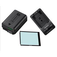 

Sony RX-10, RX-10 II, RX-10 III Accessory Bundle with NP-FW50 Battery, BC-TRW Quick Charger & Screen Protector
