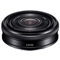 

Sony E 20mm F2.8 E-Mount Lens, Black