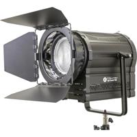 

Intellytech Light Cannon Kit, Includes F-485 Bi-Color High-Output 485W 7" LED Fresnel with Wi-Fi, Four-Leaf Barndoors, Silver/Black