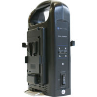 

Intellytech Dual Battery Charger. Quick Charge - V-Mount