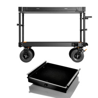 

Inovativ Apollo 52" Premium EVO Aluminum Wheel Cart, 1200 Lbs Capacity - With Inovativ Two Lockable Top Drawer