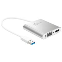 

J5 Create JUA360 USB 3.0 to HDMI & VGA Multi-Monitor Adapter