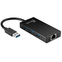 

J5 Create JUH470 Giga Ethernet and 3-Port Hub USB 3.0 Multi Adapter for Mac and Windows