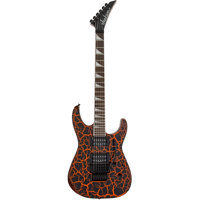 

Jackson X Series Soloist SLX Crackle Electric Guitar, Laurel Fingerboard, Orange Crackle