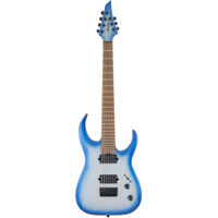 

Jackson Pro Series Signature Misha Mansoor Juggernaut HT7 Electric Guitar, Caramelized Maple Fingerboard, Blue Sky Burst