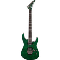 

Jackson Pro Series SL2Q MAH Soloist Electric Guitar, Ebony Fingerboard, Transparent Green