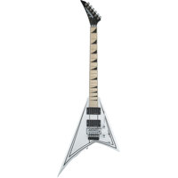 

Jackson X Series Rhoads RRX24M Electric Guitar, Maple Fingerboard, Snow White with Black Pinstripes