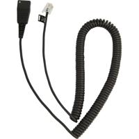 

Jabra Quick Disconnect to Modular RJ-10 Extension Coiled Cord, 6.6'