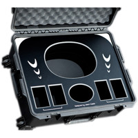 

Jason Cases Wheeled Case with Laser-Cut Foam for Four Anton Bauer D90 Battery & Performance Dual Charger, Black