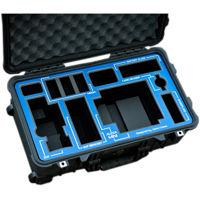 

Jason Cases Protective Wheeled Case with Laser-Cut Foam for ARRI ALEXA Mini Camera with Wooden Camera Plates, Compact