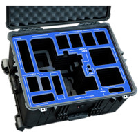 

Jason Cases Protective Wheeled Case with Laser-Cut Foam for ARRI ALEXA Mini Camera with TILTA Plates