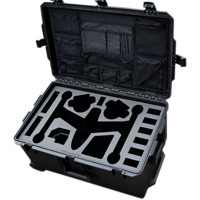 

Jason Cases Protective Case with Laser-Cut Foam and Zipper Lid for DJI Inspire Quadcopter