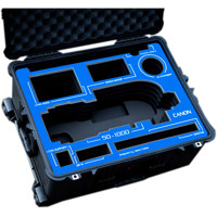 

Jason Cases Protective Pelican Case for Freefly MoVI M10 Gimbal Stabilizer with Cage, Laser-Cut Foam, Black Overlay