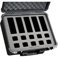 

Jason Cases Custom Hard Case with Laser-Cut Foam for MoVI Pro Battery and Charger