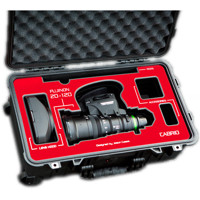 

Jason Cases Protective Case for Fujinon 20-120mm T3.5 Cabrio Lens, Red Overlay