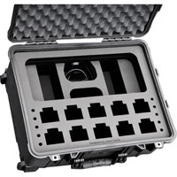 

Jason Cases Case with Laser-Cut Foam for Ten Motorola CP200D Radios with Antennas & 6-Position Multi-Unit Charger