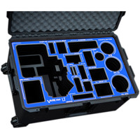 

Jason Cases Hard Case with Laser-Cut Foam for Panasonic VariCam LT Camera Kit, Blue Overlay