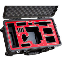 

Jason Cases Wheeled Hard Case with Laser-Cut Foam for Epic-W/Scarlet-W/Weapon/Raven/Gemini with Ultra-Brite Case, Standard