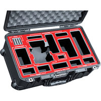 

Jason Cases Wheeled Hard Case with Laser-Cut Foam for RED KOMODO with Tilta Cage & More
