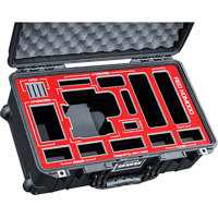 

Jason Cases Wheeled Hard Case with Laser-Cut Foam for RED KOMODO with Tilta Cage, Side Handle