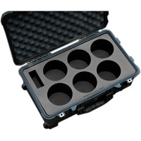 

Jason Cases Protective Case with Laser-Cut Foam for Rokinon Xeen 6-Lens Bundle, Compact