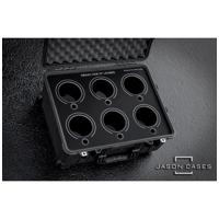 

Jason Cases Hard Case with Laser-Cut Foam for Sigma Cine FF Prime 6-Lens, Black Overlay