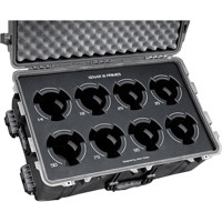 

Jason Cases Case with Laser-Cut Foam for Schneider Xenar III 8-Lens, Black Overlay