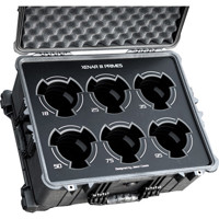 

Jason Cases Case with Laser-Cut Foam for Schneider Xenar III 6-Lens, Black Overlay