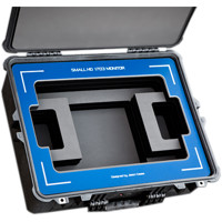 

Jason Cases Protective Case with Laser-Cut Foam for SmallHD 1703 17" HDR Monitor, Blue Overlay