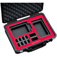 

Jason Cases Hard Case with Laser-Cut Foam for SmallHD DP-7 OLED Monitor Kit, Red Overlay