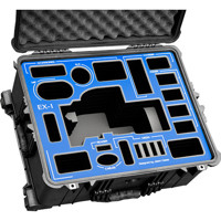

Jason Cases Custom Hard Case with Laser-Cut Foam for Sony PMW-EX1 Camcorder, Blue Overlay